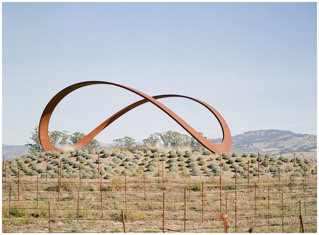 Infinity symbol at Stanly ranch