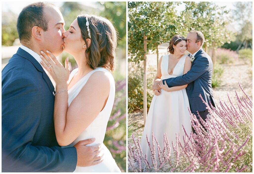 Stanly Ranch wedding with Sarah Seven dress for November wedding