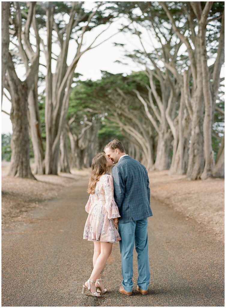 Cypress Tree Tunnel engagement photos