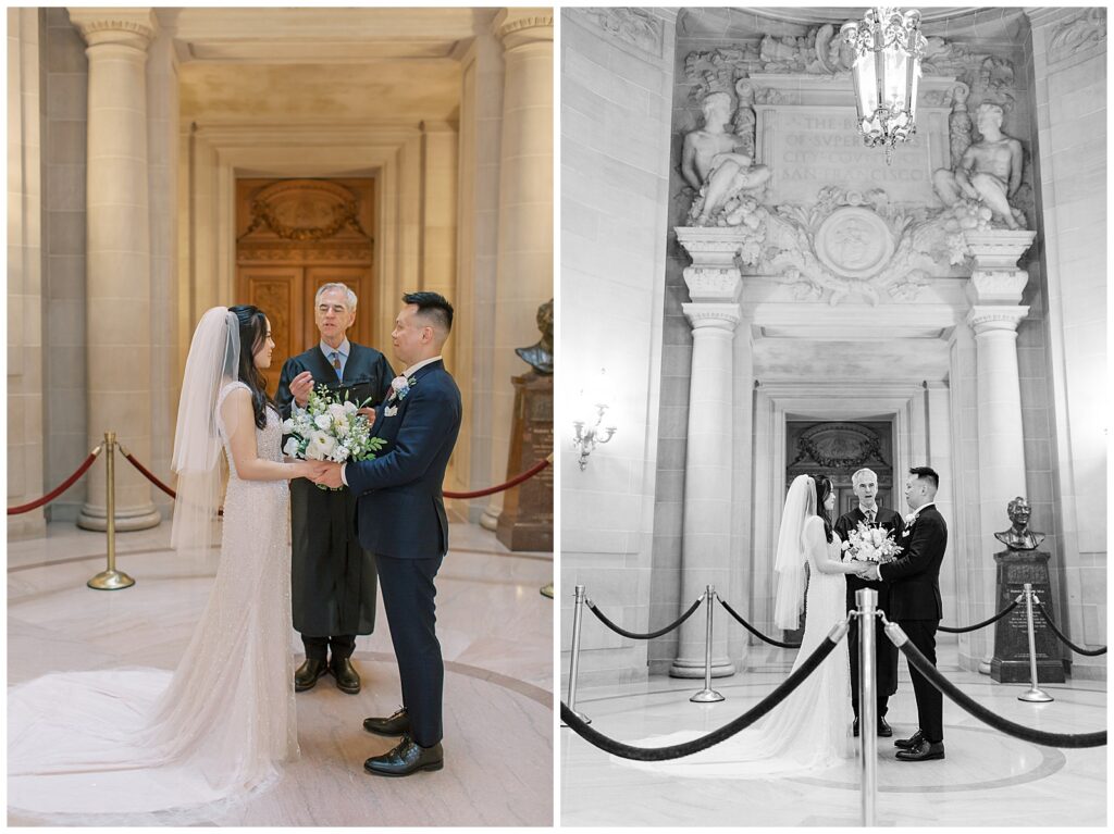 SF City hall wedding photographer