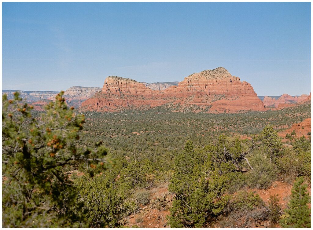 Views from Bell Rock in Sedona
