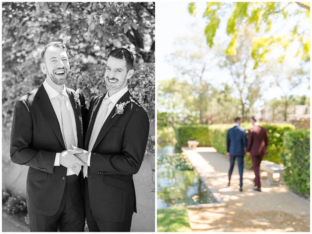 Couple portraits at Cornerstone Sonoma Wedding