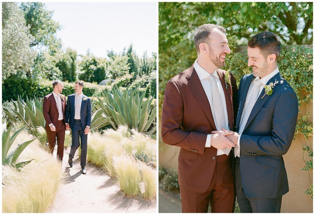 Couple portraits at Cornerstone Wedding Same Sex