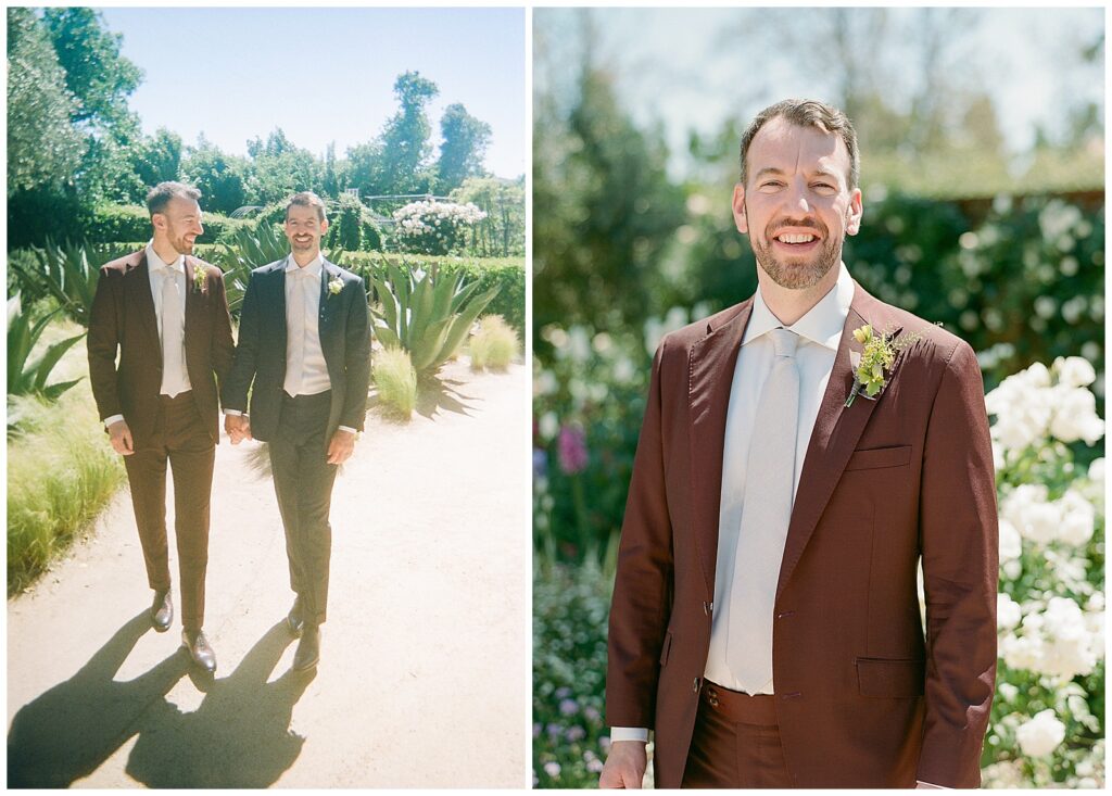 Couple portraits at Cornerstone Wedding Sonoma