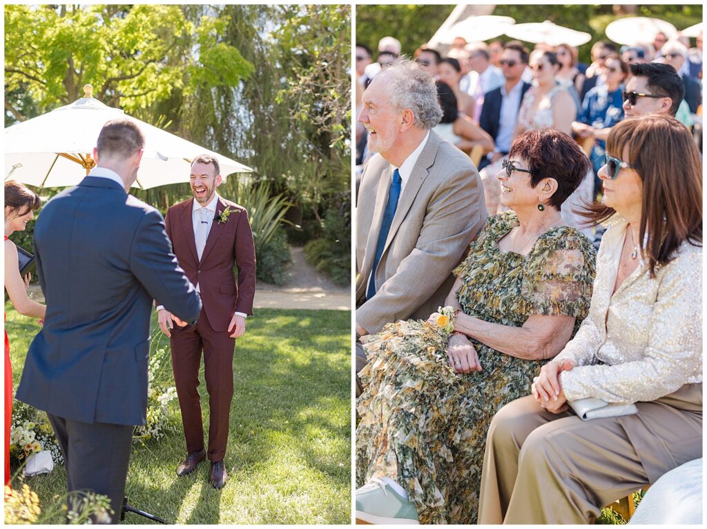 Grooms getting married at Cornerstone Sonoma