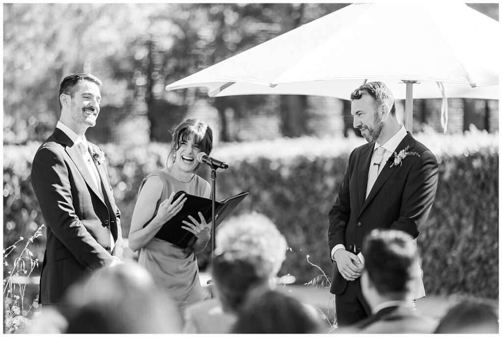 Grooms getting married at Cornerstone Sonoma