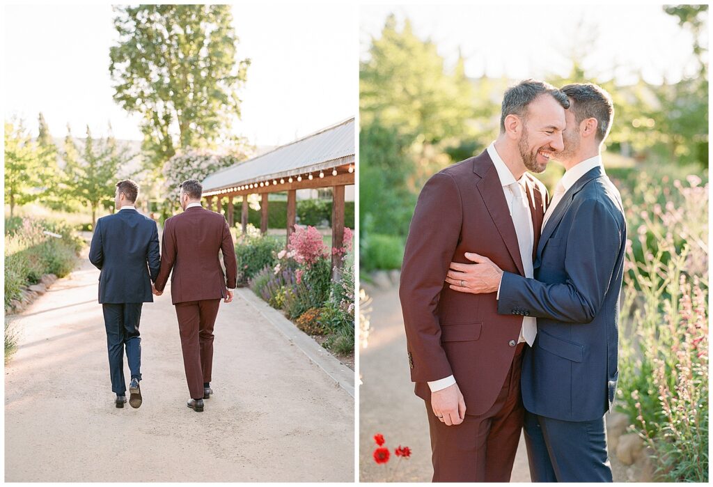 Sunset portraits at Cornerstone Sonoma