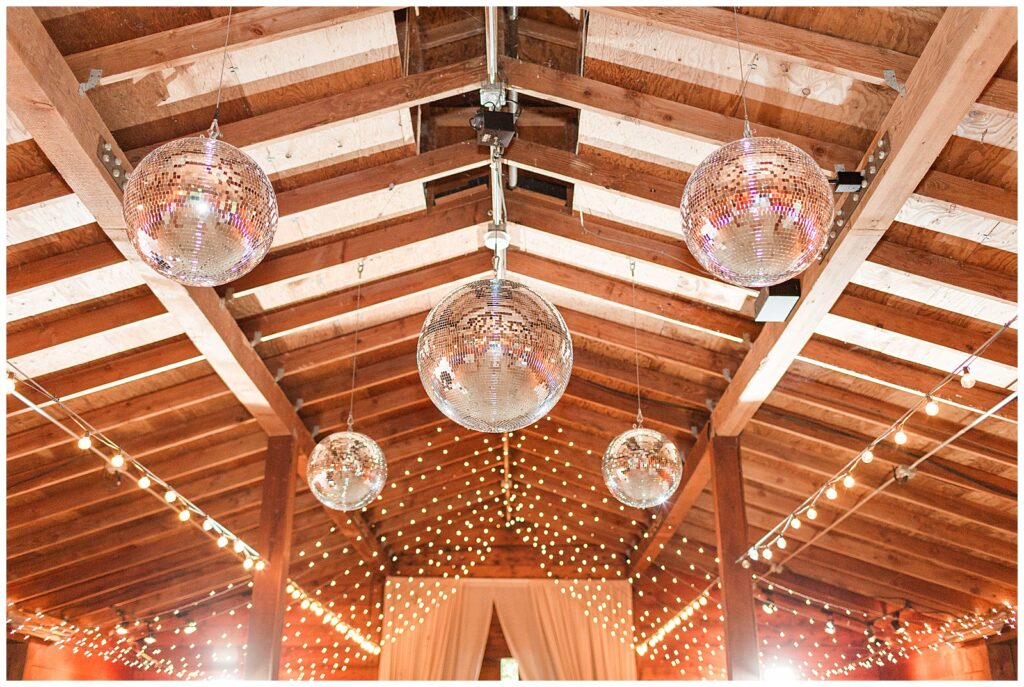 Discoball wedding