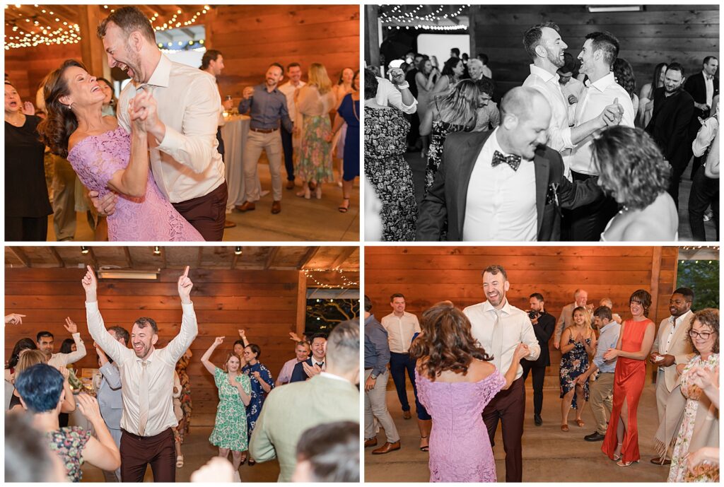 Dancing in the barn at Cornerstone Sonoma