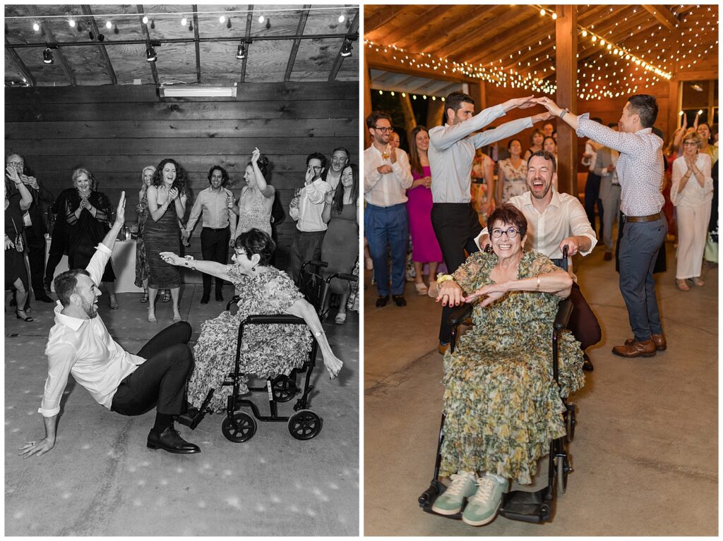 Mother son dance at Cornerstone Sonoma