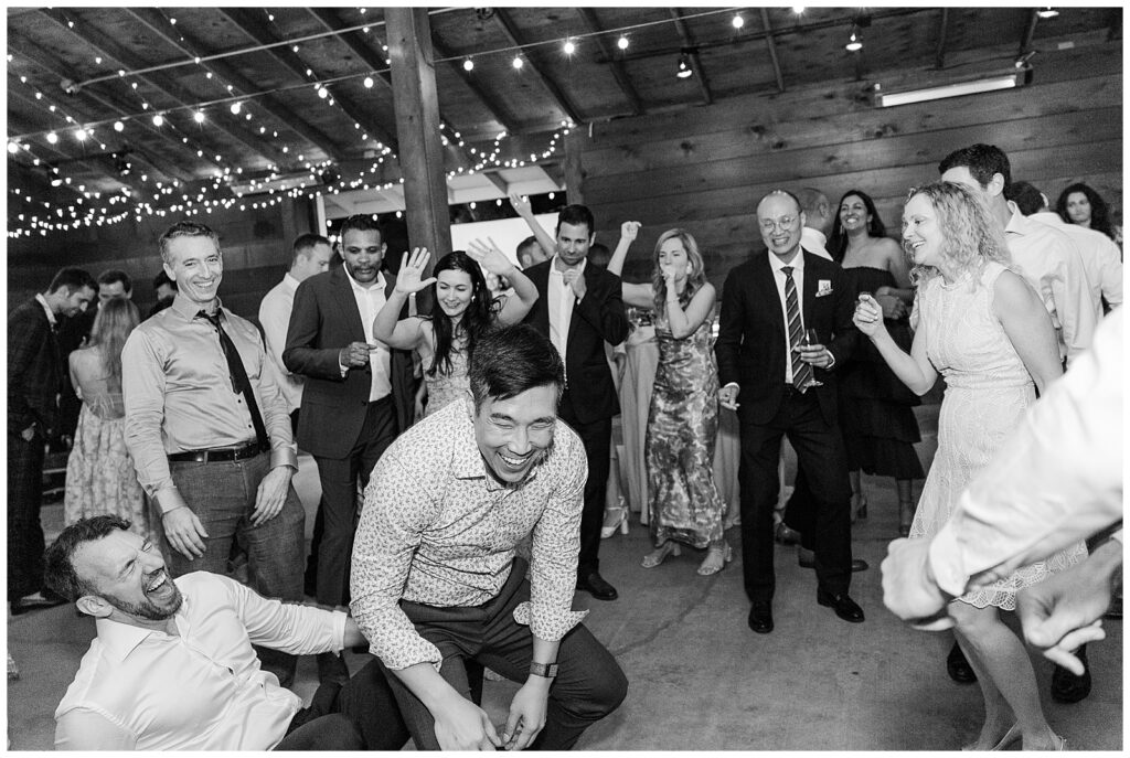 Dancing in the barn at Cornerstone Sonoma