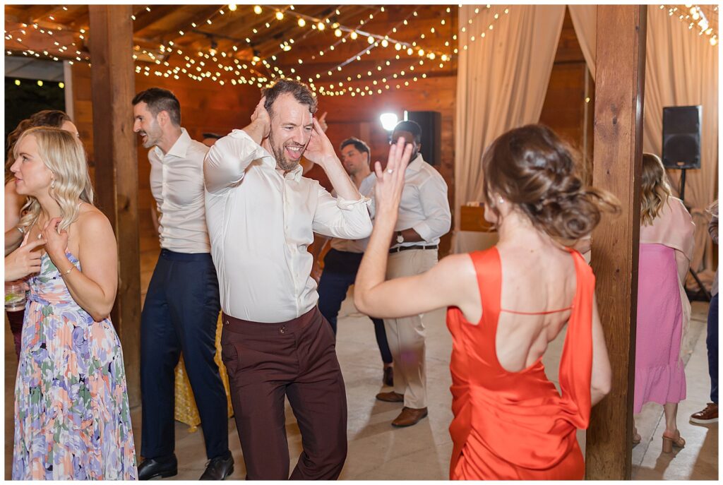 Dancing in the barn at Cornerstone Sonoma