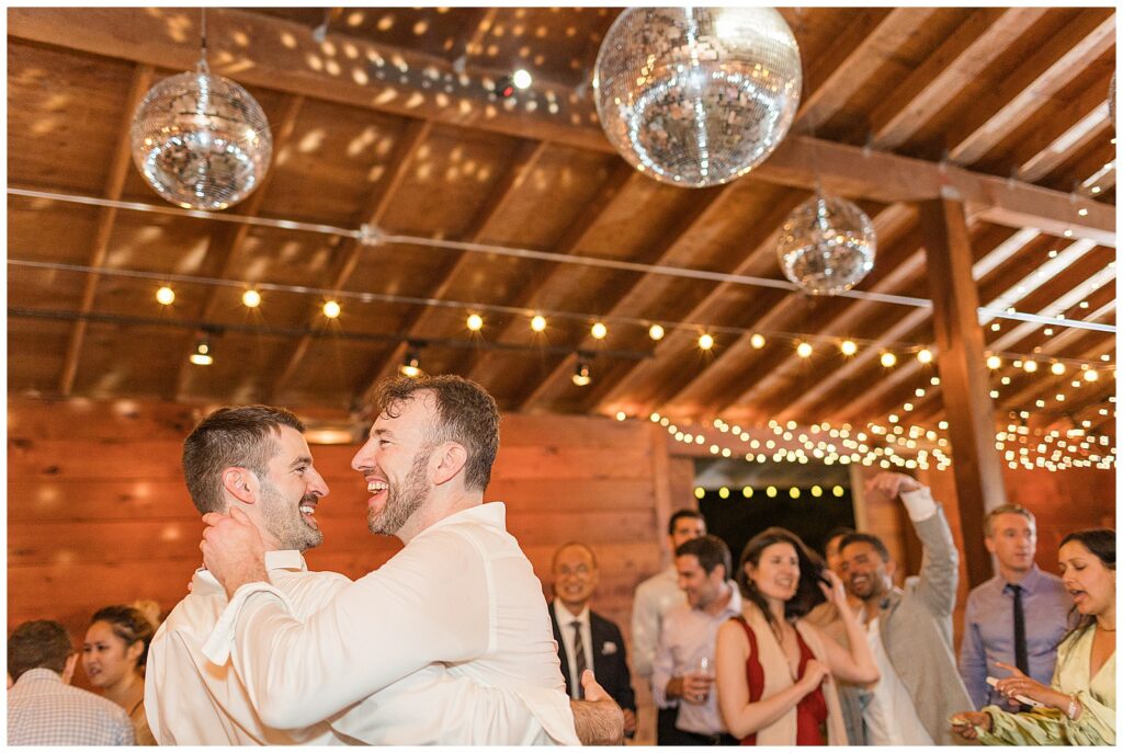 Dancing in the barn at Cornerstone Sonoma