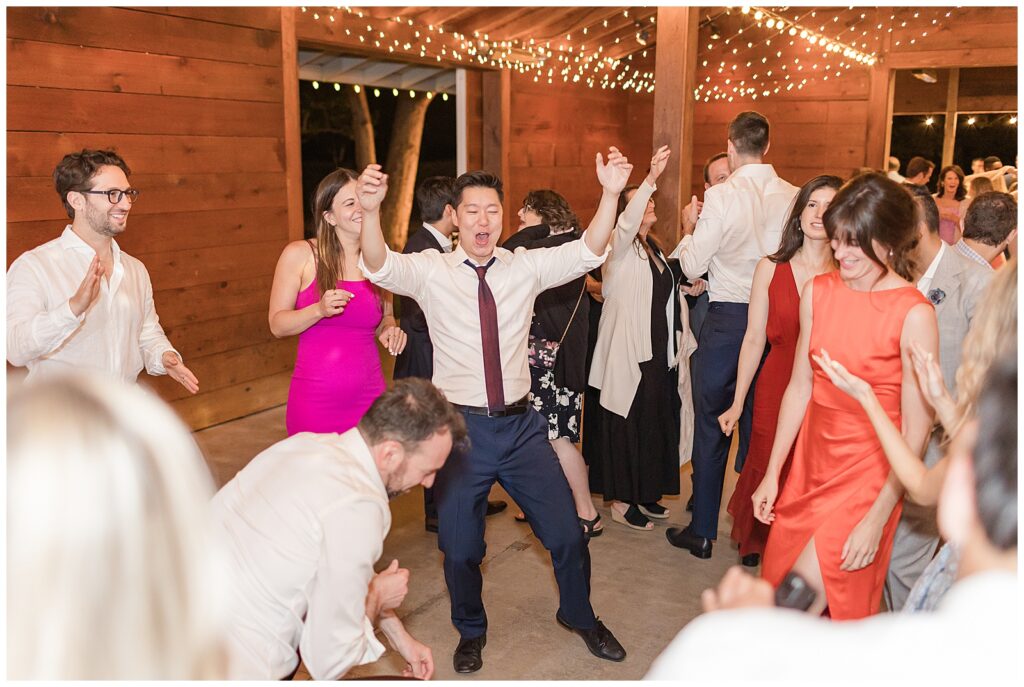 Dancing in the barn at Cornerstone Sonoma